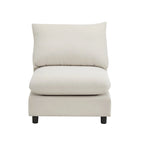 Christopher Knight Home - Canapé d'angle modulaire moderne Evelyn