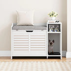 Bac à litière pour chat avec coussin