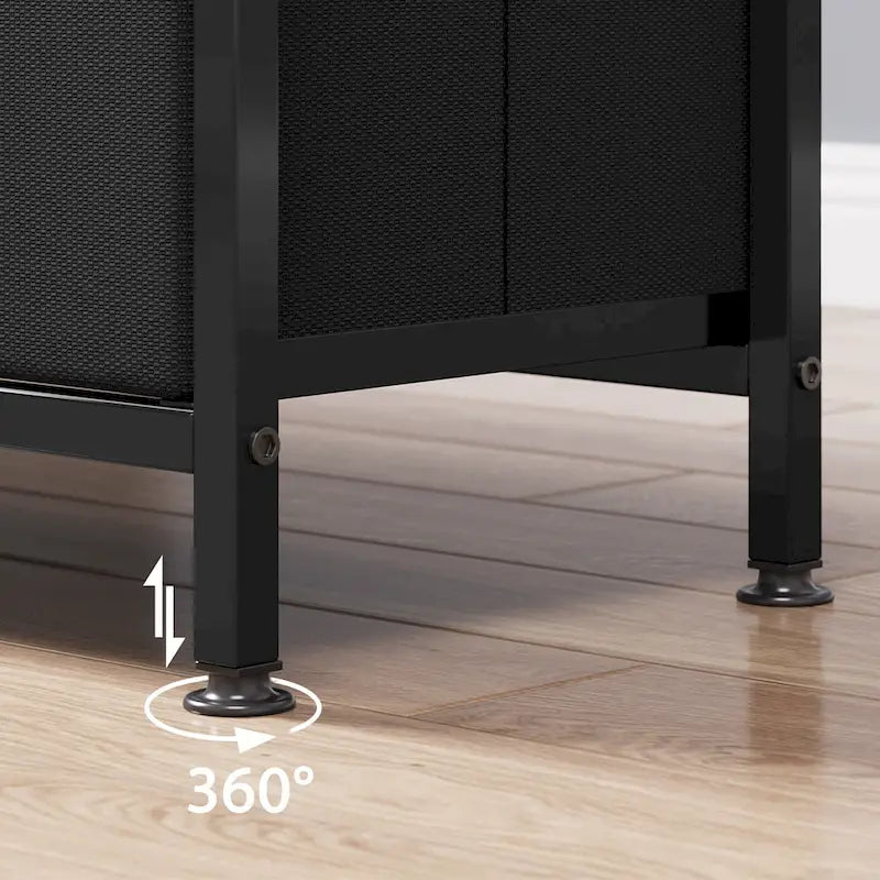 Meuble TV et commode multifonctionnels pour chambre à coucher avec 2 tiroirs - 42 pouces