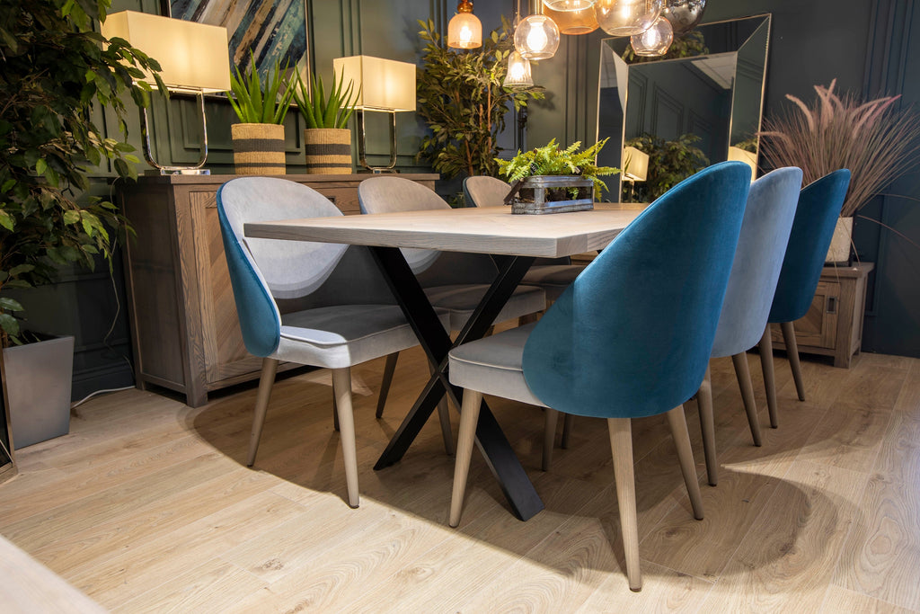 Table à manger Horsen Chevron