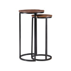 Tables d'appoint gigognes Waverly (lot de 2)