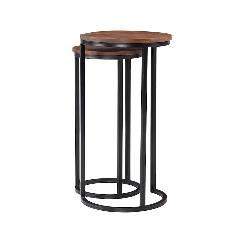 Tables d'appoint gigognes Waverly (lot de 2)