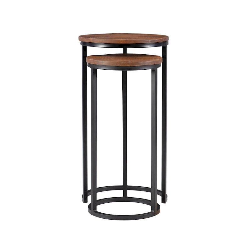 Tables d'appoint gigognes Waverly (lot de 2)