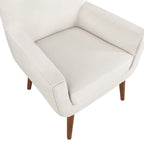 Fauteuil Adrian en velours style Mid-Century par Greyson Living