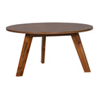 Table basse ronde Canton en bois d'acacia par Christopher Knight Home