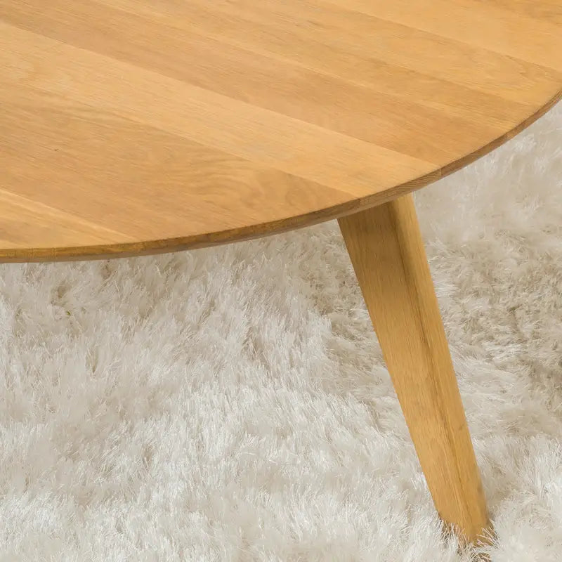 Table basse ronde Canton en bois d'acacia par Christopher Knight Home