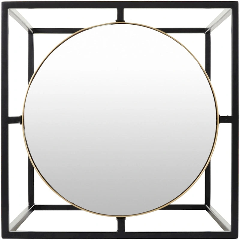 Tables d'appoint gigognes Karley à miroir - 53 cm (H) x 53 cm (L) x 53 cm (P), 48 cm (H) x 48 cm (L) x 48 cm (P)