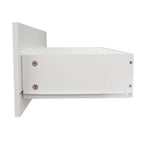 Meuble TV Nestfair blanc avec éclairage LED pour téléviseurs jusqu'à 70 pouces