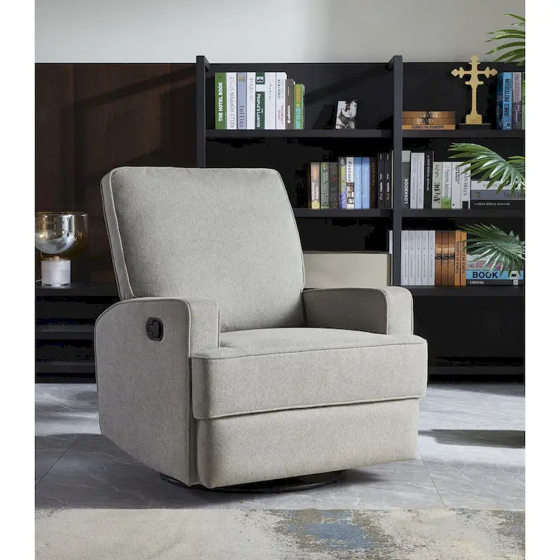 Bailey 32 Wide Manual Swivel Glider, Shell