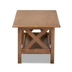 Table basse Copper Grove Ruanbay en noyer brun