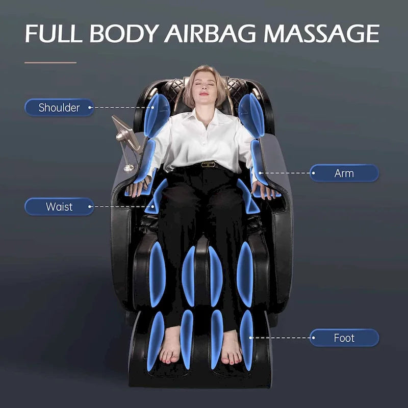 Fauteuil de massage Ukuowu Faovr 04 ADV avec position zéro gravité intégrale, système de massage Dual-Core S Track et commande par application.