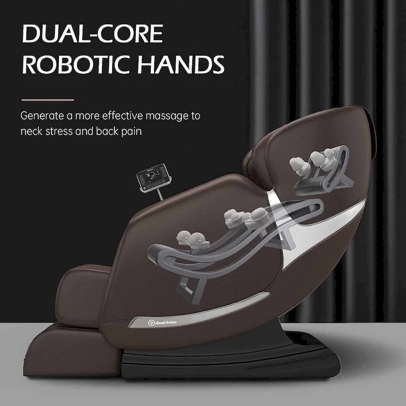 Fauteuil de massage Ukuowu Faovr 04 ADV avec position zéro gravité intégrale, système de massage Dual-Core S Track et commande par application.