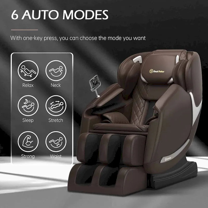 Fauteuil de massage Ukuowu Faovr 04 ADV avec position zéro gravité intégrale, système de massage Dual-Core S Track et commande par application.