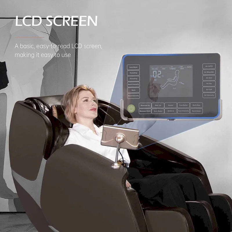 Fauteuil de massage Ukuowu Faovr 04 ADV avec position zéro gravité intégrale, système de massage Dual-Core S Track et commande par application.