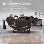 Fauteuil de massage Ukuowu Faovr 04 ADV avec position zéro gravité intégrale, système de massage Dual-Core S Track et commande par application.