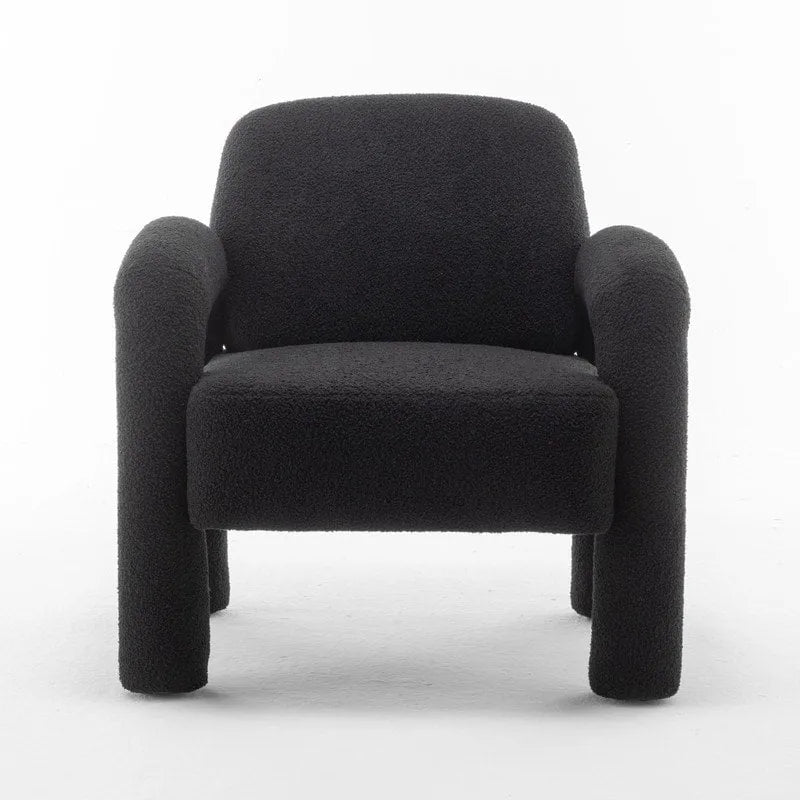 SEYNAR Fauteuil d'appoint rembourré au design moderne et unique pour salon