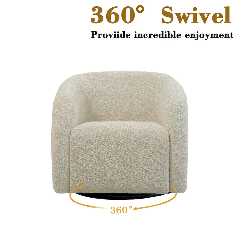 Fauteuil d'appoint pivotant à 360 degrés Kiptin 31,7W (ensemble de 2)