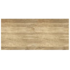 Table basse rectangulaire moderne WYNDENHALL Mitchell en bois massif et métal, 122 cm de large - 122 cm L x 56 cm P x 46 cm H