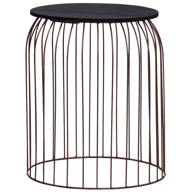 vidaXL Tables basses 3 pièces Cuivre