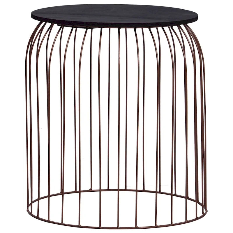 vidaXL Tables basses 3 pièces Cuivre