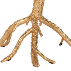 Table d'appoint SAFAVIEH Ailene Hidden Treasures en granit blanc et laiton - 51 x 51 x 62,5 cm (20 po L x 20 po P x 25 po H)