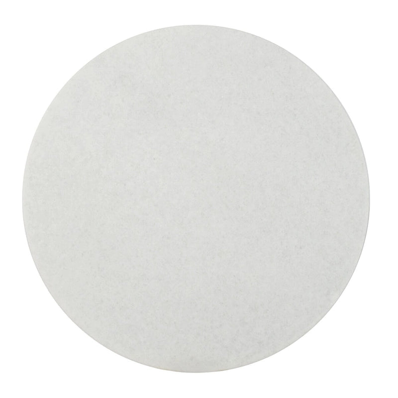 Table d'appoint SAFAVIEH Ailene Hidden Treasures en granit blanc et laiton - 51 x 51 x 62,5 cm (20 po L x 20 po P x 25 po H)