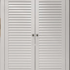 Armoire à chaussures Timehcee 30, portes de rangement, armoire en bois avec sol intégré