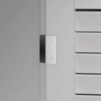 Armoire à chaussures Timehcee 30, portes de rangement, armoire en bois avec sol intégré