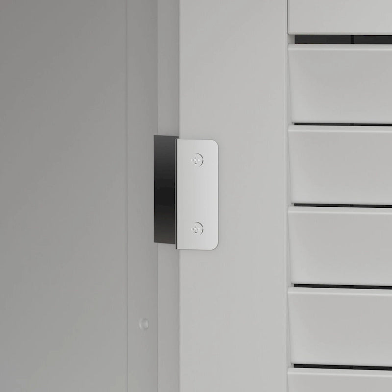 Armoire à chaussures Timehcee 30, portes de rangement, armoire en bois avec sol intégré