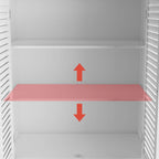 Armoire à chaussures Timehcee 30, portes de rangement, armoire en bois avec sol intégré