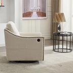 Fauteuil d'appoint pivotant à 360 degrés