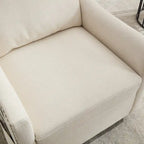 Fauteuil d'appoint pivotant à 360 degrés