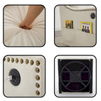 Fauteuil d'appoint pivotant à 360 degrés