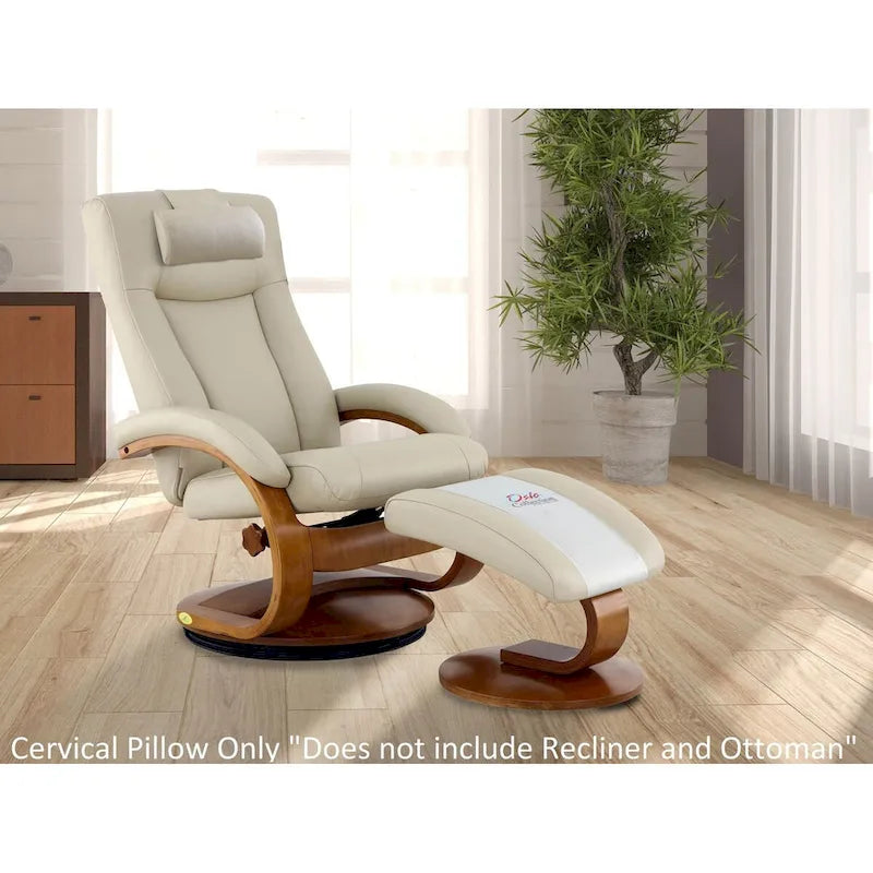 Oreiller cervical Relax-R en cuir respirant