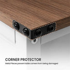 Table basse avec 4 tiroirs de rangement - 50 cm (P) x 110 cm (L) x 50 cm (H)