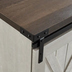 Meuble TV en bois, centre multimédia