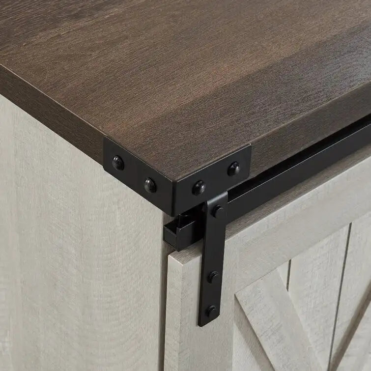 Meuble TV en bois, centre multimédia