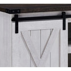 Meuble TV en bois, centre multimédia