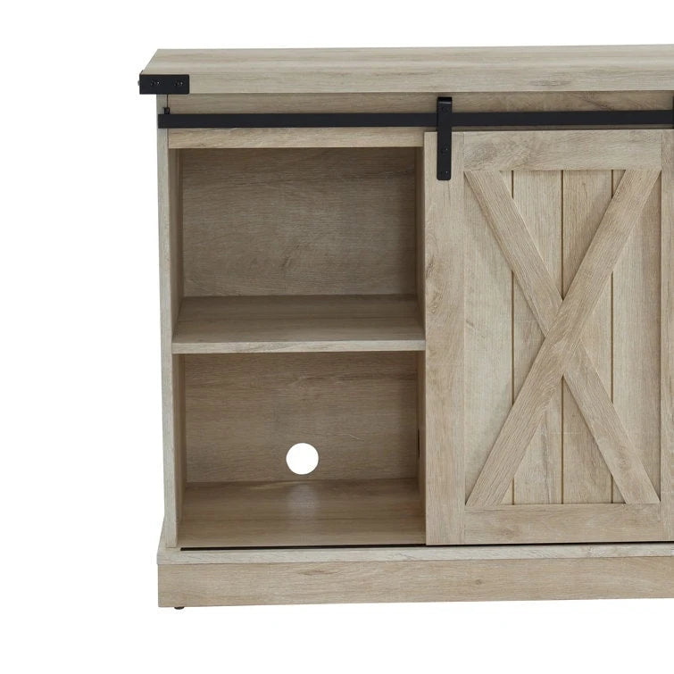 Meuble TV en bois, centre multimédia