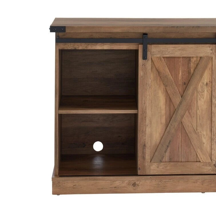 Meuble TV en bois, centre multimédia