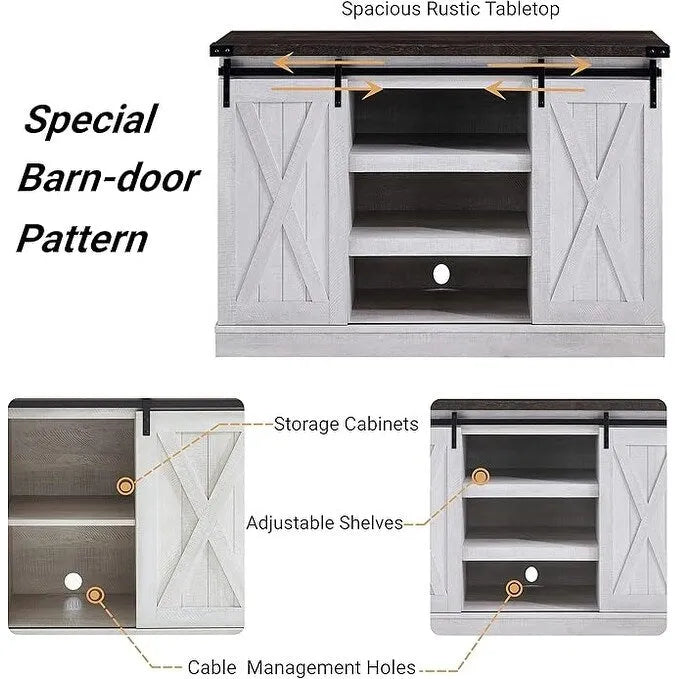 Meuble TV en bois, centre multimédia