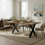 Table à manger Horsen Chevron