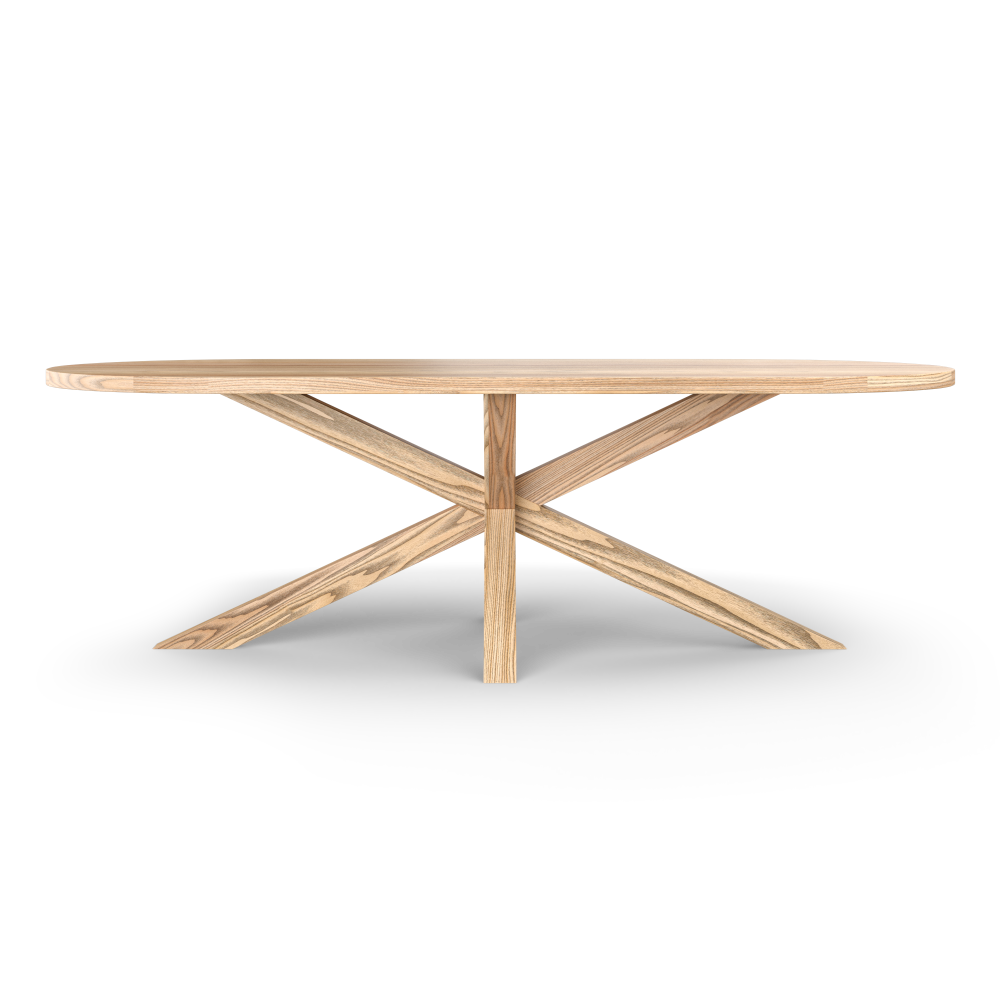 Table de salle à manger ovale Horsen