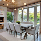 Table de salle à manger Horsen à pieds en X